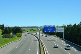 Passer la barrière d’autoroute